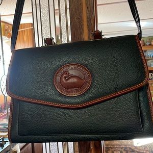 Leather dooney & bourse all weather leather bag